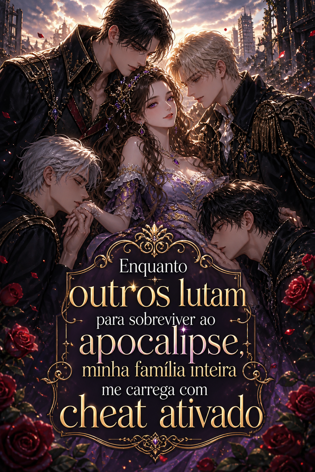 Enquanto outros lutam para sobreviver ao apocalipse, minha família inteira me carrega com cheat ativado