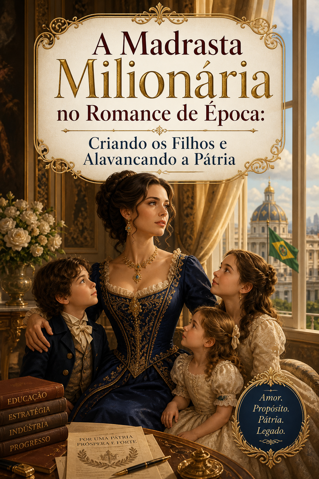 A Madrasta Milionária no Romance de Época: Criando os Filhos e Alavancando a Pátria